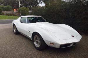 74 CHEV T TOP STINGRAY CORVETTE...MATCHING NUMBERS, ORIGINAL 68000 MILES..SOLID Photo