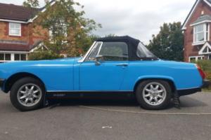 1978 MG Midget 85000 miles, every MOT from 1981. Husband and wife owned from new