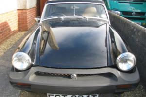 mg midget 1500 classic collectors car  stunning black gloss new mot ready to go Photo
