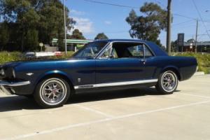 FORD MUSTANG 1966,GT COUPE,LHD,NIGHTMIST BLUE, 289 V8,4 SPEED MANUAL,AIR CON