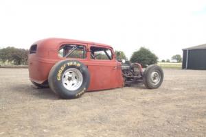 1935 Ford Model Y V8 Hot Rod Dragster A B C Rat Show outlaw drift american rare Photo