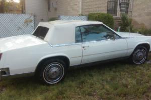 1984 Cadillac Eldorado convertible  Biarritz