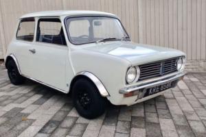 1972 AUSTIN MINI CLUBMAN British Leyland, Low miles, 2 owners, rare tax exempt