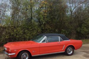 1965 Ford Mustang V8 Convertible.