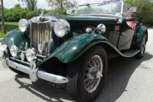 1953 MG T-Series Roadster Photo