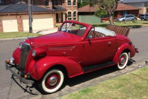 1937 holden bodied chev sports roadster only184 made only 5 known left body 105