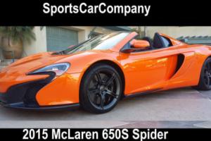 2015 McLaren 650S 2dr Convertible Spider