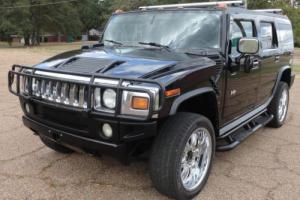 2003 Hummer H2 4WD AWD 4DR REAR SPARE RACK BIG WHEELS LOADED UP Photo