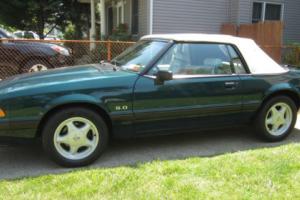 1991 Ford Mustang LX CONVERTIBLE 31K mi 5 speed Photo