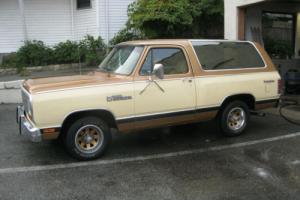 1985 Dodge Ramcharger Prospector