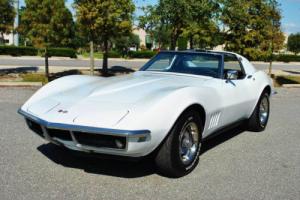 1968 Chevrolet Corvette T-Tops Numbers Matching 327 V8 Auto! Leather! Photo