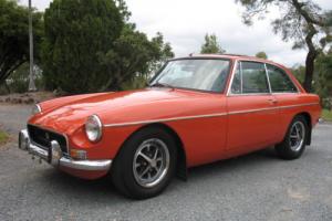 Great 1973 mgb gt 4 speed manual with overdrive coupe with rare sunroof Photo