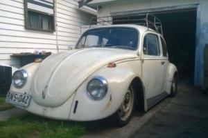 Volkswagen Beetle 1969 slammed rat