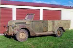 1940 Ford pickup ratrod custom hotrod project Australian army WWII