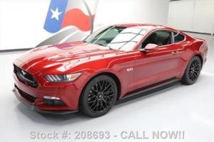 2016 Ford Mustang 5.0 GT 6-SPD REAR CAM 19" WHEELS Photo