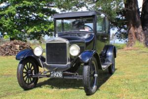FORD MODEL T -1926 TUDOR - ARE YOU READY TO TOUR IN A 90 YEAR OLD CLOSED CAR? Photo