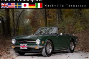 1975 Triumph TR-6 Great driver! NO RUST! Previously owned by an airc