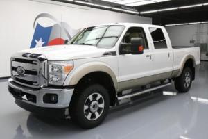 2011 Ford F-350 LARIAT CREW 4X4 LEATHER REAR CAM Photo