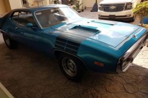 1972 Plymouth Road Runner hard top
