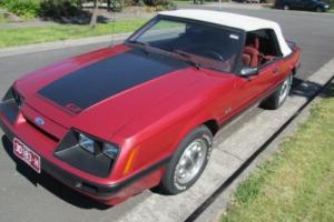 1986 GT Convertible Mustang   PRICE REDUCED  motivated seller Photo