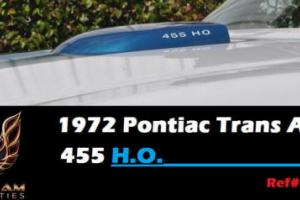 1972 Pontiac Trans Am H.O.