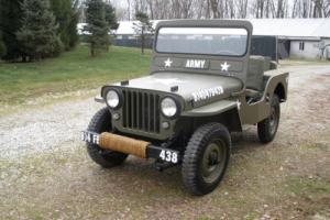 1948 Jeep CJ open top