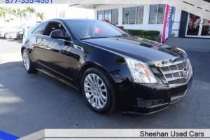2011 Cadillac CTS 3.6L Sleek Sexy Jet Black CLEAN Carfax Coupe!