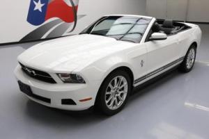 2011 Ford Mustang V6 PREMIUM CONVERTIBLE LEATHER Photo