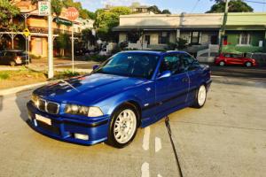 BMW COUPE BLUE SPORTS