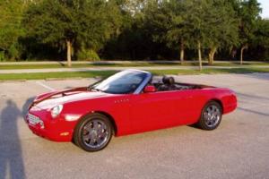 2002 Ford Thunderbird Deluxe 2dr Convertible Photo