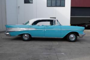 1957 CHEVROLET BELAIR 283V8 AUTOMATIC P/DISC BRAKES IN EXCELLENT CONDITION Photo