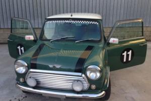 1999 Rover Mini Light Green and white roof and light green leather Photo