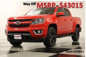 2016 Chevrolet Colorado MSRP$43015 4WD LT Navigation Camera Red Hot Crew 4X4
