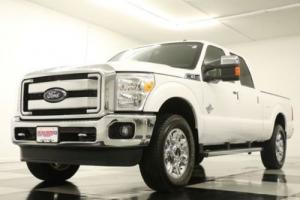 2016 Ford F-250 HD 4X4 Lariat Diesel Sunroof GPS White Crew 4WD Photo