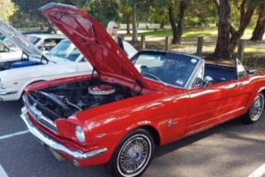 1965 Ford Mustang Convertible. 289 V8 auto   ** xy camaro falcon chev impala Photo