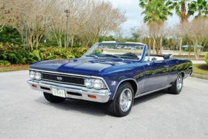 1966 Chevrolet Chevelle SS 396 Convertible Simply Gorgeous! Real 138 Code! Photo