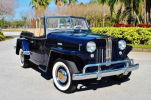 1949 Willys Jeepster Convertible Beautiful Restoration! Documented! Photo