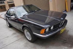 1983 E24 BMW 628 Csi Manual with Factory Limited Slip Differential and Sunroof Photo