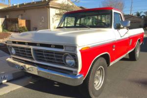 1973 Ford F-250 Ranger Camper Special Photo
