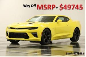 2017 Chevrolet Camaro MSRP$49745 2SS Sunroof GPS Leather Bright Yellow Photo