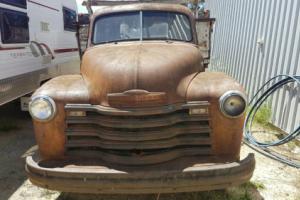 Chev 1950 Truck, all original and 99.99% complete make great pickup, collector Photo