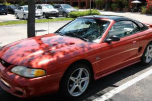 1995 Ford Mustang GT CONVERTIBLE WITH FACTORY REMOVABLE HARDTOP Photo