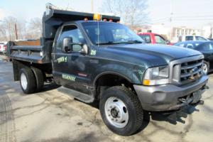 2004 Ford F-450 F450 4x4 Diesel Dump Plow 1 Town Owner NO RESERVE Photo