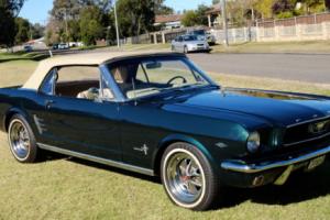 1966 FORD MUSTANG CONVERTIBLE 289 V8 AUTOMATIC Photo
