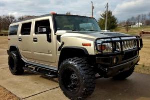 2003 Hummer H2 Leather Sunroof $4k Extra Lift Wheels Tires TV Etc Photo