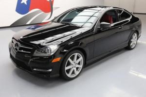 2015 Mercedes-Benz C-Class C350 COUPE SUNROOF NAV RED SEATS
