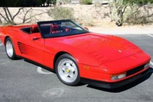 1989 Ferrari Testarossa C-4 Corvette engine Photo