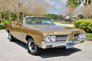 1970 Oldsmobile Cutlass SX Convertible 455 V8 Numbers Matching! Loaded! Photo
