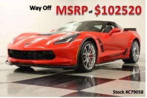 2017 Chevrolet Corvette MSRP$102520 Grand Sport 3LT GPS Leather Torch Red Coupe