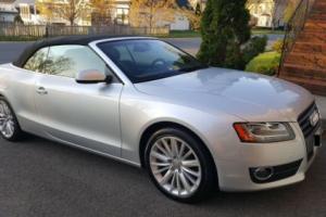2012 Audi A5 FWD-Silver with Black interior-Low Miles